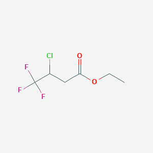 Ethyl 3-chloro-4,4,4-trifluorobutyrate