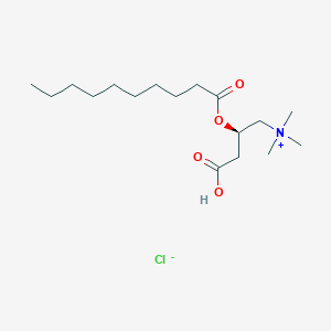 B2840414 DL-Decanoylcarnitine chloride CAS No. 14919-36-9; 18822-87-2; 369651-88-7