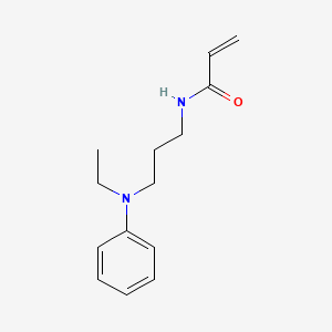 molecular formula C14H20N2O B2840416 N-[3-(N-ethylanilino)propyl]prop-2-enamide CAS No. 1156157-40-2