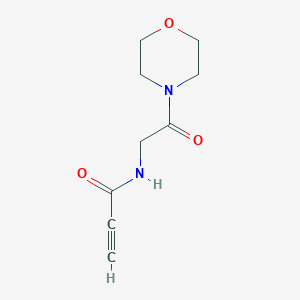 N-[2-(morpholin-4-yl)-2-oxoethyl]prop-2-ynamide