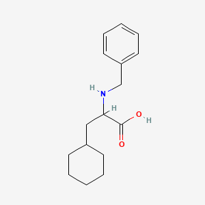 2-(Benzylamino)-3-cyclohexyl-propanoic acid