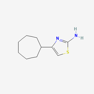 4-Cycloheptyl-1,3-thiazol-2-amine