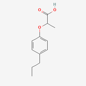 2-(4-Propylphenoxy)propanoic acid