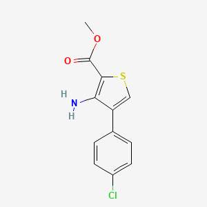 Methyl 3-amino-4-(4-chlorophenyl)thiophene-2-carboxylate
