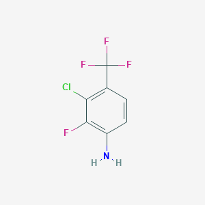3-Chloro-2-fluoro-4-(trifluoromethyl)aniline