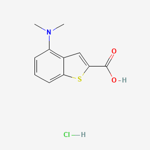 4-(Dimethylamino)-1-benzothiophene-2-carboxylic acid hydrochloride