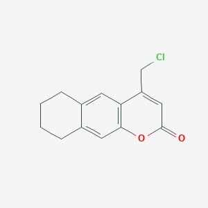 4-(chloromethyl)-6,7,8,9-tetrahydro-2H-benzo[g]chromen-2-one
