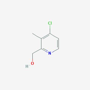 molecular formula C7H8ClNO B028412 (4-Chloro-3-methylpyridin-2-yl)methanol CAS No. 59886-85-0