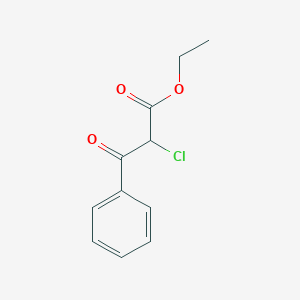 molecular formula C11H11ClO3 B2841227 Ethyl 2-chloro-3-oxo-3-phenylpropanoate CAS No. 41381-97-9