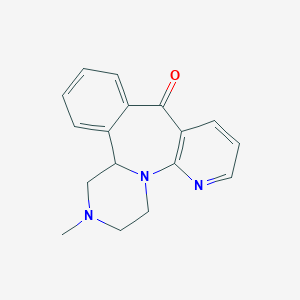 molecular formula C17H17N3O B028413 10-Oxo Mirtazapine (Mirtazapine Impurity F) CAS No. 191546-97-1