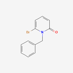molecular formula C12H10BrNO B2841344 1-benzyl-6-bromo-1,2-dihydropyridin-2-one CAS No. 173442-44-9