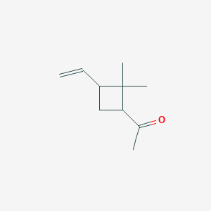 1-(3-Ethenyl-2,2-dimethylcyclobutyl)ethanone