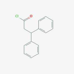 molecular formula C15H13ClO B028419 3,3-Diphenylpropionyl chloride CAS No. 37089-77-3