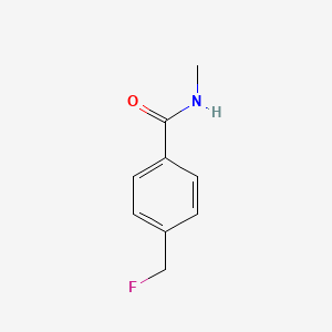 molecular formula C9H10FNO B2841900 4-(fluoromethyl)-N-methylbenzamide CAS No. 118507-31-6