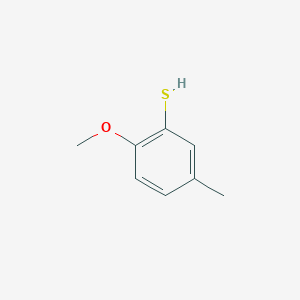 molecular formula C8H10OS B2842379 2-Methoxy-5-methylthiophenol CAS No. 83485-33-0