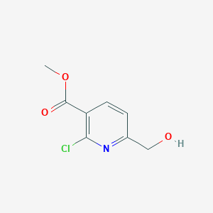 Methyl 2-chloro-6-(hydroxymethyl)nicotinate