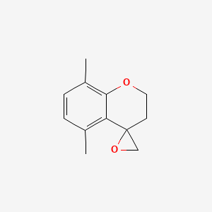 5,8-Dimethylspiro[2,3-dihydrochromene-4,2'-oxirane]