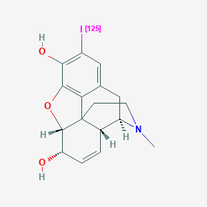 molecular formula C17H18INO3 B028425 2-Iodomorphine CAS No. 106199-79-5