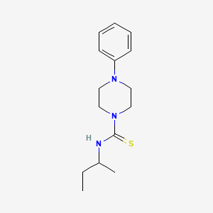N-butan-2-yl-4-phenylpiperazine-1-carbothioamide