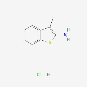 3-Methyl-1-benzothiophen-2-amine hydrochloride