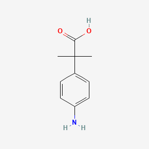 molecular formula C10H13NO2 B2843000 2-(4-氨基苯基)-2-甲基丙酸 CAS No. 36402-24-1