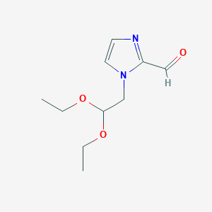 1-(2,2-Diethoxyethyl)imidazole-2-carbaldehyde