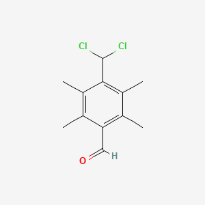 4-(Dichloromethyl)-2,3,5,6-tetramethylbenzaldehyde