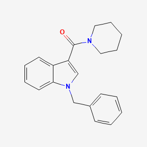 (1-benzyl-1H-indol-3-yl)(piperidino)methanone