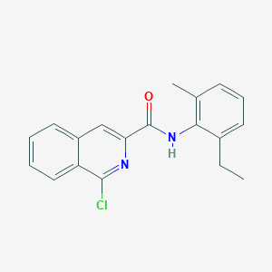 1-chloro-N-(2-ethyl-6-methylphenyl)isoquinoline-3-carboxamide