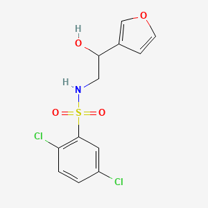 2,5-dichloro-N-(2-(furan-3-yl)-2-hydroxyethyl)benzenesulfonamide