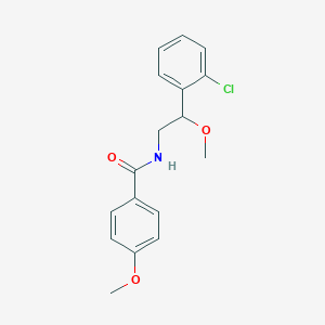 N-(2-(2-chlorophenyl)-2-methoxyethyl)-4-methoxybenzamide
