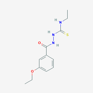2-(3-ethoxybenzoyl)-N-ethylhydrazinecarbothioamide