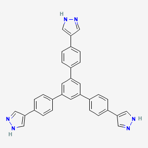 4,4'-(5'-(4-(1H-pyrazol-4-yl)phenyl)-[1,1':3',1''-terphenyl]-4,4''-diyl)bis(1H-pyrazole)