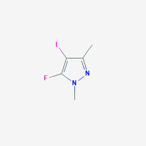 5-Fluoro-4-iodo-1,3-dimethyl-1H-pyrazole