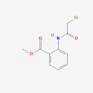 molecular formula C10H10BrNO3 B2843442 Methyl 2-(2-bromoacetamido)benzoate CAS No. 5946-43-0