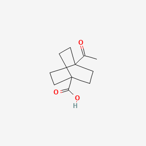 4-Acetylbicyclo[2.2.2]octane-1-carboxylic acid