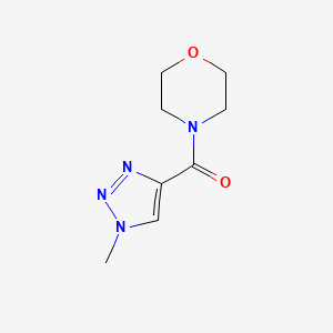 4-(1-methyl-1H-1,2,3-triazole-4-carbonyl)morpholine