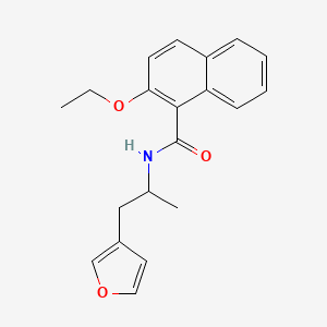 2-ethoxy-N-(1-(furan-3-yl)propan-2-yl)-1-naphthamide