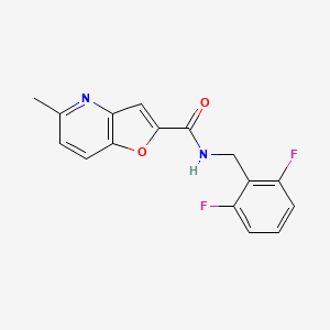 N-(2,6-difluorobenzyl)-5-methylfuro[3,2-b]pyridine-2-carboxamide