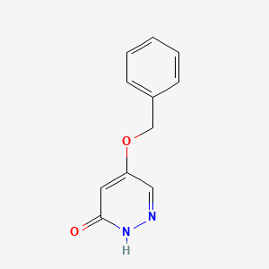 molecular formula C11H10N2O2 B2843929 5-(benzyloxy)pyridazin-3(2H)-one CAS No. 1008517-73-4