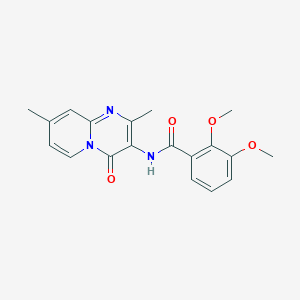N-(2,8-dimethyl-4-oxo-4H-pyrido[1,2-a]pyrimidin-3-yl)-2,3-dimethoxybenzamide