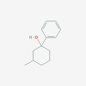 molecular formula C13H18O B2844020 3-Methyl-1-phenyl-cyclohexanol CAS No. 30689-81-7; 63007-44-3