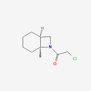 2-Chloro-1-[(1S,6S)-6-methyl-7-azabicyclo[4.2.0]octan-7-yl]ethanone