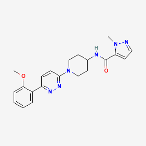 N-{1-[6-(2-methoxyphenyl)pyridazin-3-yl]piperidin-4-yl}-1-methyl-1H-pyrazole-5-carboxamide