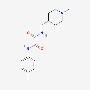 N1-((1-methylpiperidin-4-yl)methyl)-N2-(p-tolyl)oxalamide