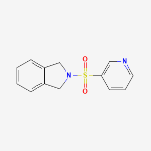 2-(pyridine-3-sulfonyl)-2,3-dihydro-1H-isoindole