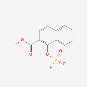 Methyl 1-fluorosulfonyloxynaphthalene-2-carboxylate