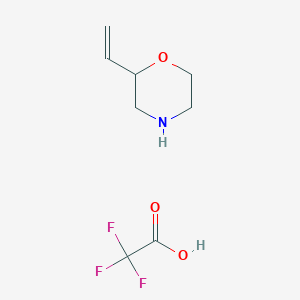 2-Ethenylmorpholine;2,2,2-trifluoroacetic acid