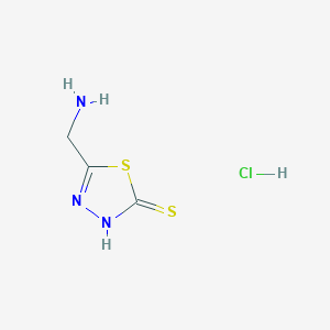 5-Aminomethyl-1,3,4-thiadiazole-2-thiol hydrochloride