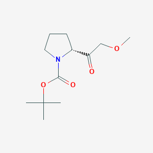 Tert-butyl (2R)-2-(2-methoxyacetyl)pyrrolidine-1-carboxylate